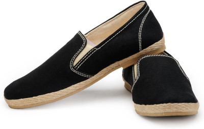 

FUNK Pong Black Canvas Shoes For Men(Black)