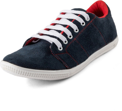 

Rosso Italiano Sneakers Sneakers For Men(Blue, Denim blue with red