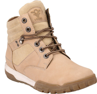 

IShoes Boots For Men(Natural, Cream