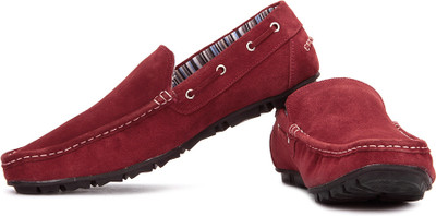 

Flippd Genuine Leather Loafers For Men(Red)