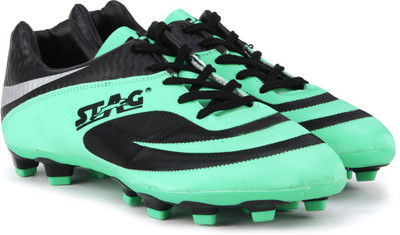 

Stag Valento Football Shoes For Men(Black, Green