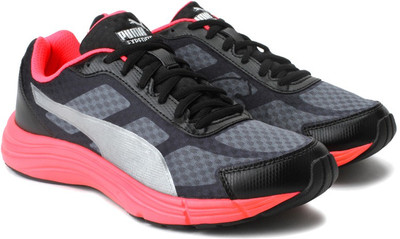 

Puma Running Shoes For Women(Black, Grey, Turbulence;black;silver metallic