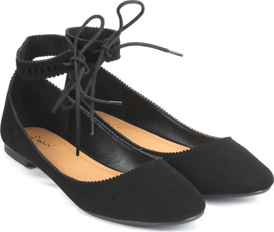 

QUPID Bellies For Women(Black, Bknu