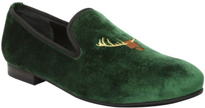 

Bare Skin Loafers For Men(Green