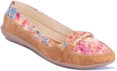 

Myra Multi Floral Bellies For Women(Tan)