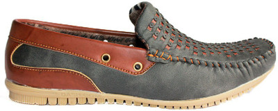 

Promenade BS Grey Loafers For Men(Brown, Grey)