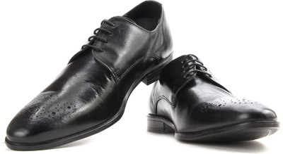 

Red Tape Men Genuine Leather Lace Up Shoes For Men(Black)