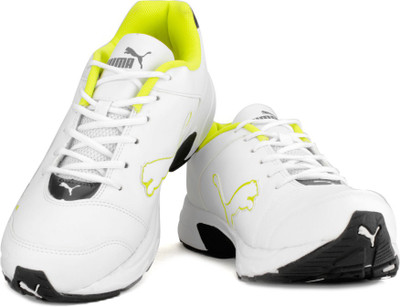 

Puma Axis IV XT DP Men Running Shoes For Men(White, White-periscope-sulphur spring