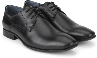 

Woods Genuine Leather by Woodland Lace Up Shoes For Men(Black