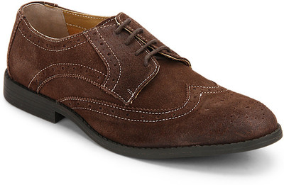 

Arden Wood Brogue Casuals Shoes For Men(Brown
