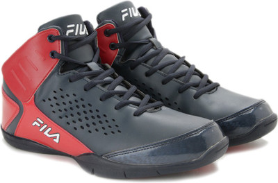 

Fila CONVERSION Basket Ball Shoes For Men(Multicolor, Pea/rd