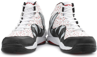 

Nivia Heat Basketball Shoes For Men(White, Wht red