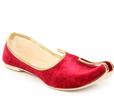 

Do Bhai Maharaja Mojaris For Men(Red)