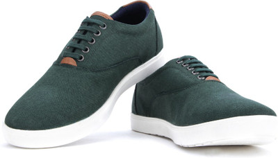 

WROGN Genuine Leather Sneaker SHOES For Men, Green
