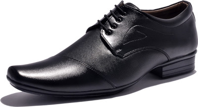 

Sir Corbett Cut Durby Lace Up Shoes For Men(Black)