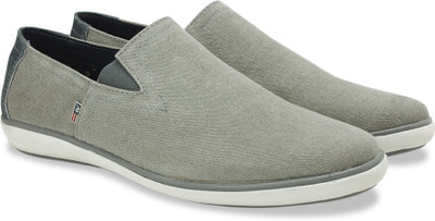 

Arrow Casual Slip On Loafers For Men(Grey, Light grey