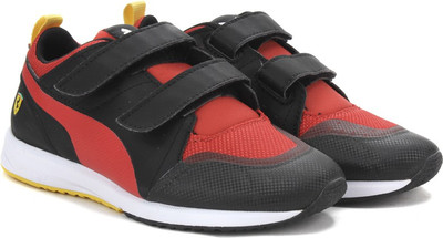 

Puma Boys & Girls, Black-rosso corsa
