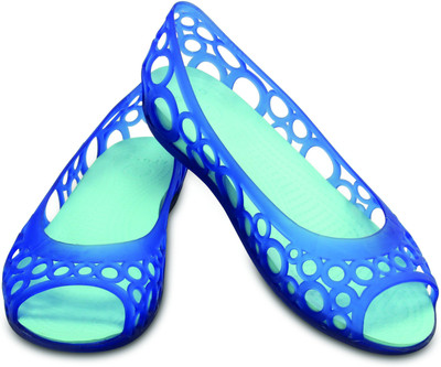 

Crocs Bellies For Women(Blue, Cerulean blue/ice blue