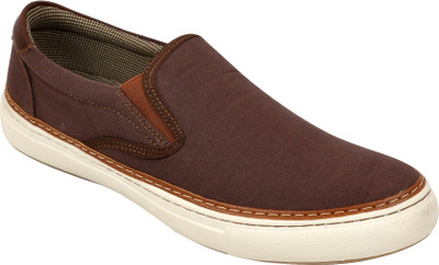 

Toruzzi CLASSIC Slip On Sneakers For Men(Brown