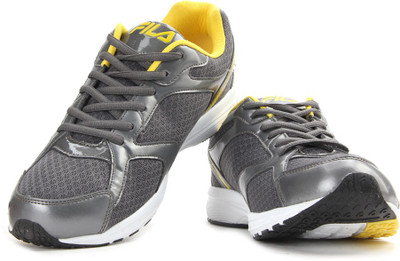 

Fila CASTELLO Running Shoes For Men(Grey, Gry/yel