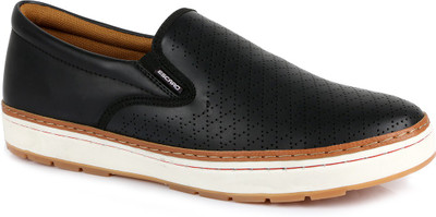 

Escaro Men's Casual Slip On Sneakers For Men(Black