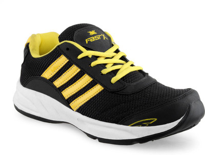 

FastX Running Shoes For Men(Black, Yellow