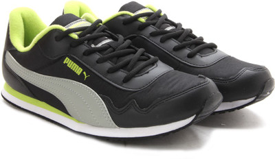 

Puma EpochDP Men Sneakers For Men(Black, Black-lime punch-limestone gray