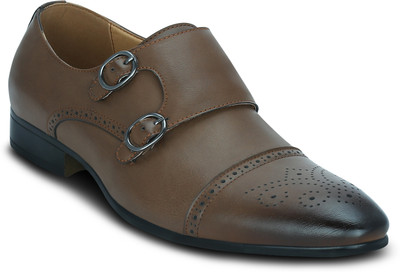 

Get Glamr Wei Monk Strap For Men(Brown