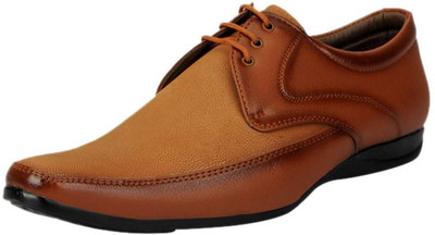 

FAUSTO Lace Up For Men(Tan