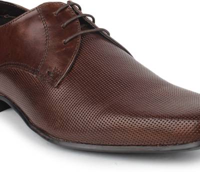 Red Tape Men Genuine Leather Lace Up Shoes