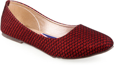 75% OFF on Kielz Ladies Bellies For Women(Red) 75% OFF on Kielz Ladies Bellies For Women(Red)