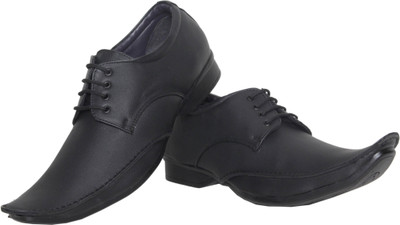 

Azzaro Black Wows Lace Up Shoes For Men(Black