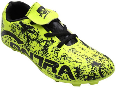 

Port Contra Football Shoes For Men(Green, Black)