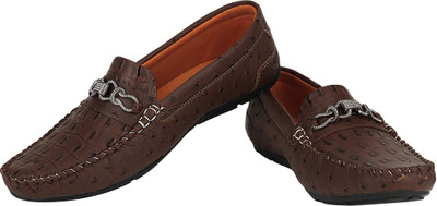 

Shockerrock Basic Loafers For Men(Brown), Decent brown