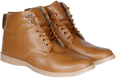 

Kraasa Hotstar Boots For Men(Tan