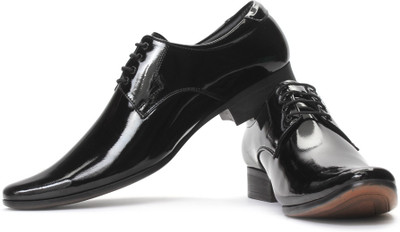 

San Frissco Lace Up Shoes For Men(Black