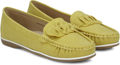 

Allen Solly Loafers For Women(Green, Mustard