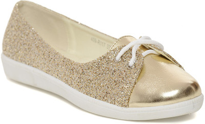 

Flat n Heels Bellies For Women(Gold)