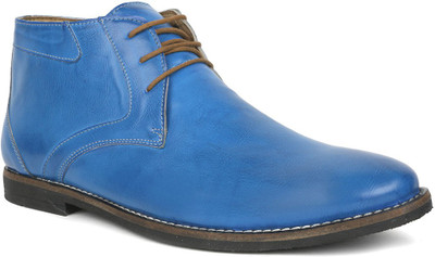 

Escaro Men's Casual Boots For Men(Blue