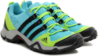 

ADIDAS Ax2 W Hiking Shoes For Women(Blue, Yellow, Sesosl;cblack;vivmin