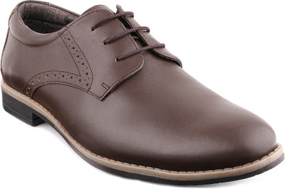 Escaro Leather Lace Up For Men(Brown