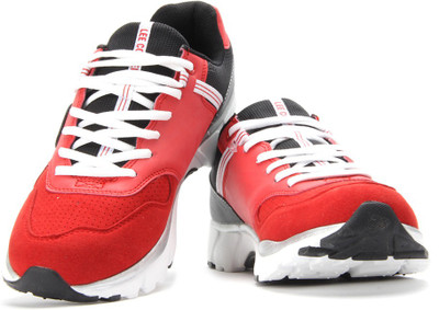 

Lee Cooper Men Running Shoes For Men(Black, Red), Red_black