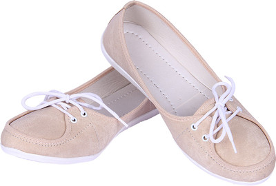 Goyal Tan Lace Bellies For Women(Tan)