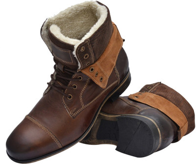 Kuja Paris Boots For Men(Brown