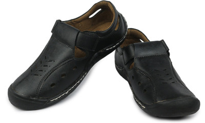 

Shoe Island Modish Black Slip-On Casual Sandals Casuals For Men(Black