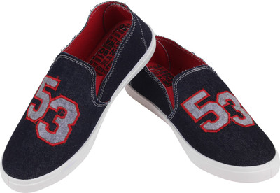 

Axter Canvas Shoes For Men(Black, Red