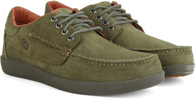 

Woodland Leather Outdoors For Men(Green, Olive green