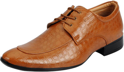 

FAUSTO Lace Up For Men(Tan