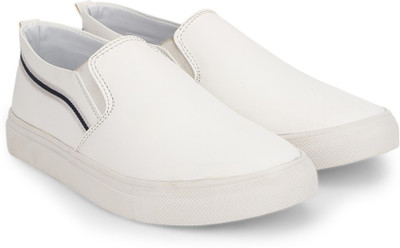 

Chemistry Elastic Rim Sneakers For Women(White