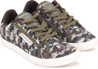 

REEBOK Girls, Green/earth/black/gry/wht